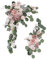 RESOYE Lot de 2 guirlandes de roses artificielles en soie pour arche de mariage, arrangement floral pour cérémonie de réception, champagne