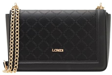 L.CREDI Filiberta Flapbag Black