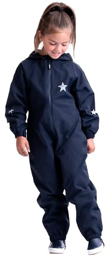 BMS® BabyTodds, wasserdichter Regenanzug für Kinder, idealer Overall | 100% wasserdicht, besonders atmungsaktiv dank SoftLan,Oeko-Tex, strapazierfähig, langlebig für Mädchen, Jungen