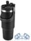 30oz Travel Tumbler with Straw Lid and Handle, 900ml Stainless Steel Travel Mug Double Wall Vacuum Insulated Coffee Mug, Modern Leak Proof Water Bottle for Coffee, Water, Tea, Hot Cold Drinks(Black)