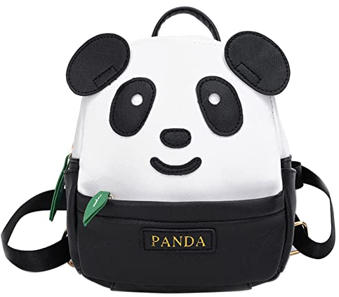 Kinderrucksack für Kleinkind Jungen Mädchen Cartoon Panda Muster Rucksack Vorschulrucksack Schultasche Schöne Reiserucksack Tagesrucksack Schultasche Kindergartenrucksack Backpack für 2-6 Jährige