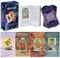 IXIGER Tarotkarten für Anfänger mit Bedeutungen, Tarotkarten und Buch-Set, Tarot-Deck, Wahrsagespiel mit Schlüsselwörtern, Chakra, Planet, Sternzeichen, Element, Ja/Nein, Affirmationen