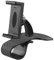 AUTOZOCO Soporte salpicadero Coche para móvil, Soporte Universal para Teléfono de Coche, Soporte móvil para Coche, Apto para Dispositivos con 55-80mm, Fibra de Carbono, Negro, Ajustable, 365 Grados