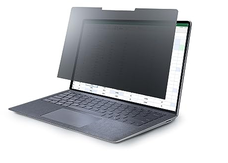 StarTech.com 13.5-inch Surface Laptop/Surface Book Privacy Screen, Anti-Glare Privacy Filter with 51% Blue Light Reduction, Monitor Screen Protector, Matte Finish (135S-PRIVACY-SCREEN)