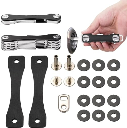 KLLJ Portachiavi,Organizzatore Di Chiavi,Portachiavi Unisex,Portafoglio Tieni,Portachiavi Uomo,Marca Porta Chiavi Key Organizer per Casa Auto Macchina Moto