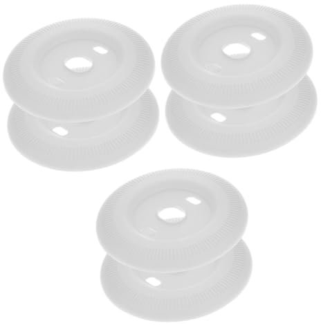 jojofuny 6pcs Thermostat Wall Mount Trim Nest Cover Plate Thermostat Wall Plate Cover