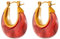 Orecchini Donna Orecchino 925 Orecchini a Cerchio Moda Donne Regalo Earrings Women A Cerchio Vuoti Da Donna S1491Acaffe'