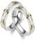 Bishilin Hochzeitsringe Paar, Ringe Edelstahl Set 4MM Unendlichkeit Matt Verlobungsringe Partnerringe für Sie und Ihn Damen Gr.57 (18.1) & Herren Gr.60 (19.1)
