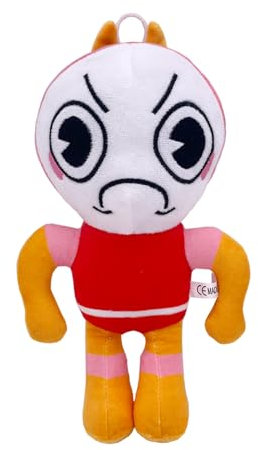 Benolls Dandy's World Plush - 9.8 Shrimpo Plush Toy, Pillow Home Stuffed Doll for Kids and Adults, Halloween Christmas Birthday Choice for Boys Girls(Shrimpo)