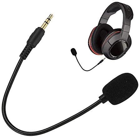 Atthatmmt Tragbares 3,5 mm Stereo-Stereo-Studio-Gaming-Headset, Mikrofon, Aufnahmegerät, Mini HD K7G4, Mono-Laptop-Telefon für Handy