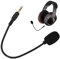 Atthatmmt Tragbares 3,5 mm Stereo-Stereo-Studio-Gaming-Headset, Mikrofon, Aufnahmegerät, Mini HD K7G4, Mono-Laptop-Telefon für Handy