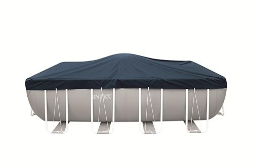 Intex - 28086 - Intex Abdeckplane für den Winter, rechteckig, 5,49 m x 2,74 m – Dicke 50/100