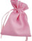 Generico 24 Sacchetti Portaconfetti | Vari Colori | in Raso 9x12 cm BOMBONIERA Sacchetti Porta Confetti per bomboniere bomboniera (Rosa)