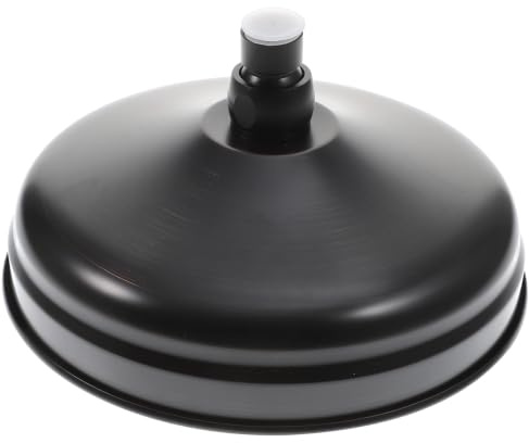 NUOBESTY Cabeza De Ducha De Lluvia Retro Alcachofa De La Ducha Fija Con Efecto Cascada Rociador De Para Baño Fácil De Instalar 7.87X7.87X4.33in