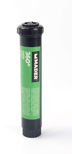 Aspersor - aspersor emergente de 25º a 360º, Fabricado en Materiales Resistentes para Uso en Jardines y áreas Verdes. Ideal para riego eficiente.*