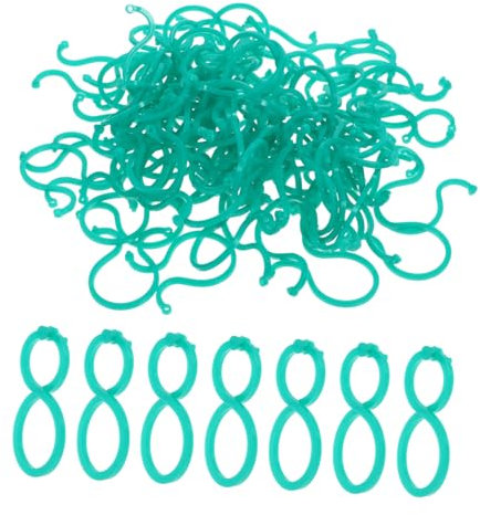 TOYANDONA 200Pièces Plantes Clips de Support pour Vignes Plantes Grimpantes Fixation Durable Plastique pour Treillis Jardinage Aux Intempéries