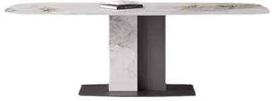 Esstisch, nordischer heller Schiefer Esstisch, schlicht, klein, rechteckig, Esstisch, 140 cm, Bürotisch, Esstisch