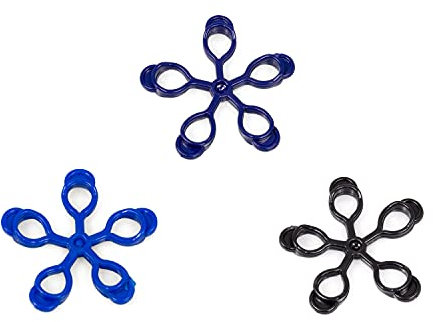 AFH Finger Expander | Hand Exerciser | Hand Trainer | Handmuskeltrainer | PREMIUM QUALITÄT | SPAR-SET: stark, sehr-stark und extra-stark