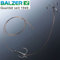 Balzer Matzes Doppel Drilling System 70cm 9kg - Hechtvorfach für Köderfische zum Grundangeln & Driftangeln, Stahlvorfach für Hecht, Hakengröße/Ködergröße:Gr. 2 / L für Köder von ca. 14-20cm