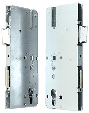 KFV Reparatur Schlosskasten Hauptschloss AS 8072 Dornmaß: 65mm (62mm) / Entfernung: 72mm, incl. SN-TEC® Montagematerial zum Schrauben und Nieten & SN-TEC® Montageanleitung