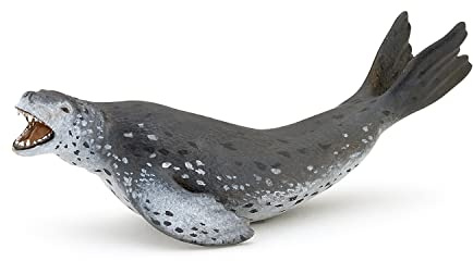 Papo 56042 MEERESWELT Tiere, Leopardenrobbe Figur, Mehrfarben
