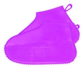 Kaps Coperture Antipioggia Riutilizzabili per Scarpe Casual e Sneakers | Protezioni Antiscivolo in Gomma Siliconica per Scarpe per Bambini | (M: 34–38 EU | Rosa)
