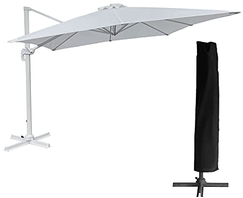 Happy Garden Les dalles nécessaires pour lester le parasol sont vendues séparément