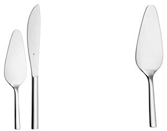 WMF Nuova Obst-/ Kuchenbesteck Set 2-teilig, Tortenmesser, Tortenheber Edelstahl, Cromargan Edelstahl poliert, & Nuova Kuchenheber Tortenheber Edelstahl 23 cm, Cromargan Edelstahl poliert