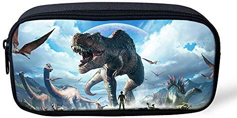 UOIMAG Trousse à crayons pour enfants avec impression 3D Motif dinosaure