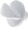 sparefixd Oven Cooker Hob Control Knob Switch White for Indesit
