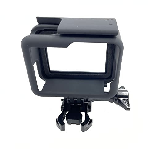 Supporto per telaio protettivo compatibile con GoPro Hero 7/6/5/(2018) Custodia protettiva per fotocamera con staffa a sgancio rapido