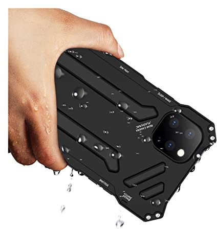 CYSUE Armor Aluminum Metal Cover Case for iPhone11 11 Pro Max 11 Pro XS XR Phone Cases Gundam Life Waterproof shockproof 2022 (Color : Blue, Size : IPhone 7 8)