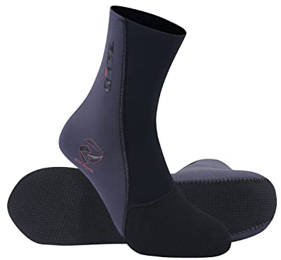 Neoprensocken 3 mm Neoprenanzug Booties Schuhe Sandhaut Surfen Tauchen Schnorcheln Flossen Strandsocken für Männer Frauen Schwimmen Wassersport Outdoor