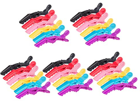 minkissy 30pièces Pinces De Coiffure Pour Séparer Les Mèches Accessoires Pour Cheveux Pinces Usage Pour Salon Et Maison
