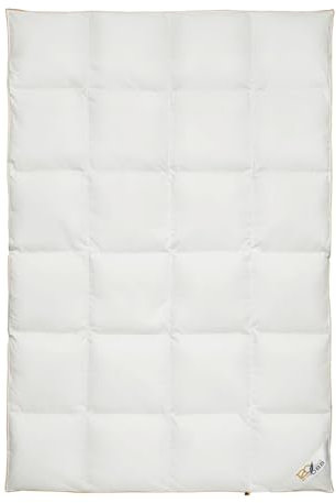 OBB Daunendecke 120 Jahre Winterdecke Kassettendecke warm Größe 155x220 cm