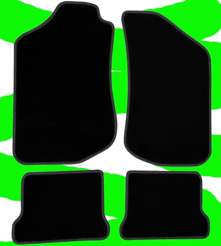 AUTOTEPPICH-STYLERS Q100+ Fußmatten Set passend für VW Golf 2 II 19E Matten Autoteppiche Automatten GTI GLS GT