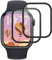 Panzer Schutz Glas für Apple watch Series 7/8/9 41mm, 2 Stück Glass Protector, [Blasenfrei][9H Härte][HD Klare][Anti-Kratzen]Handyfolie