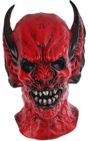 Vaguelly Halloween Bat Mask Gruselige Kopfmaske Für Kostümpartys Und Cosplay Horrible Halloween-dekoration Für Unvergessliche Erlebnisse Für Dunkle Umgebungen Und Maskeraden