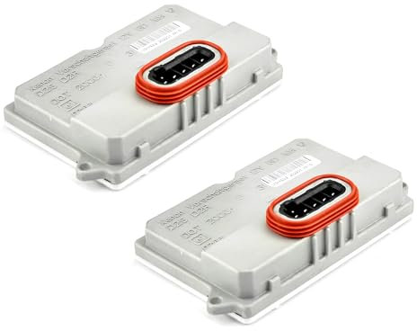 Asical Lot de 2 ballasts xénon HID de rechange pour tension 12 V 35 W tous les ampoules D2S D2R 85 V 35 W Numéro de pièce 5DV00829000 4E0907476 63126907488