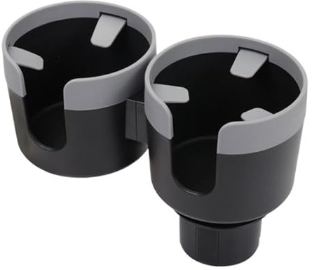 Adjustable Cup Holder for - Cup Holder Adapter Extension - 2 in 1 Water Bottle Holder with Expandable Base, Wide Cup Holder Expander, Cup Holder Extension, AUT