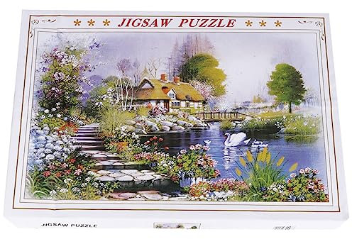 CIYODO Educational Jigsaw Puzzle Paper Toy Adult Puzzle Beautiful Landscape Family Activity