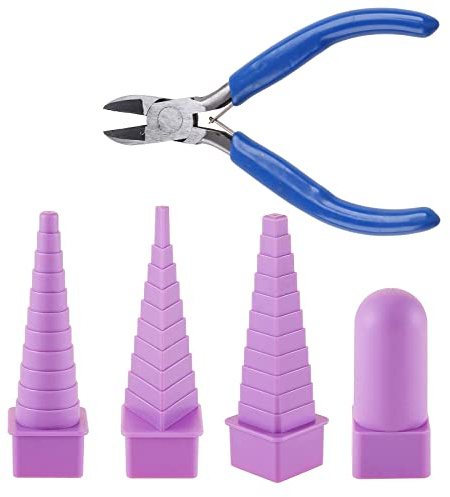 Set Forming Mandrel 5 Inch Jewelry Pliers for Metal Bend Form Shaping Beadsmith Mandrel Tool Nose Pliers for Making