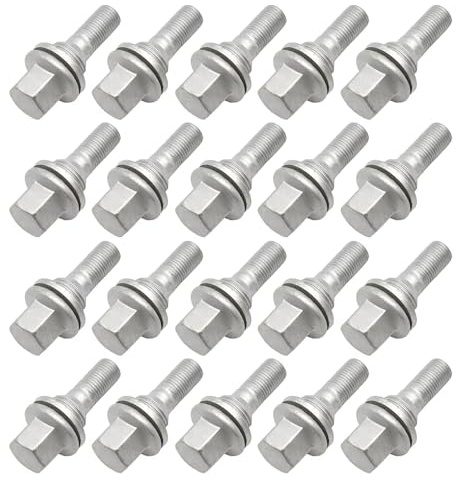 Boulons de Roue pour Peugeot 206, 207, 208, 308, 407, 508, hexagone 17 mm, M12 x 1,25.