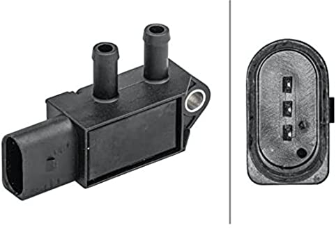 HELLA 6PP 009 409-161 Sensore, Pressione gas scarico, 3a... poli, avvitato