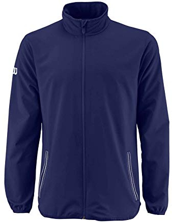 Wilson Herren Woven Jacket M Team, Blue Depths/White, XL, WRA765603XL