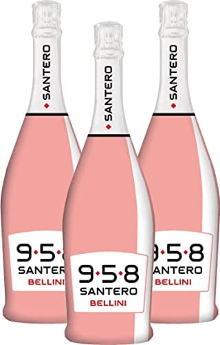 Santero 958 Bellini Moscato E Pesca 75 Cl 3 Bottiglie
