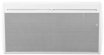 Radiateur électrique fixe 2000W - Panneaux rayonnants - Écran LCD - Thermostat programmable - Blanc - Voltman