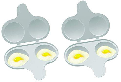 Nordic Ware 64702 Microwave 2 Cavity Egg Poacher