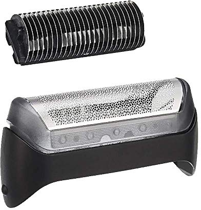 Poweka Ersatz Scherkopf 10B/20B – kompatibel mit Rasierer Serie 1 Modellen 190s-1, 170, 180, 190, 5728, 5729 sowie Cruzer3/4/5 – Ersatzklingen & Folie für Elektrorasierer