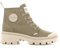 Palladium Pallabase Twill, Stivali Donna, Verde (Scuro), 43 EU